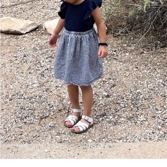 Gap | Toddler Ruffle Mix-Media Dress - Picture 7 of 7